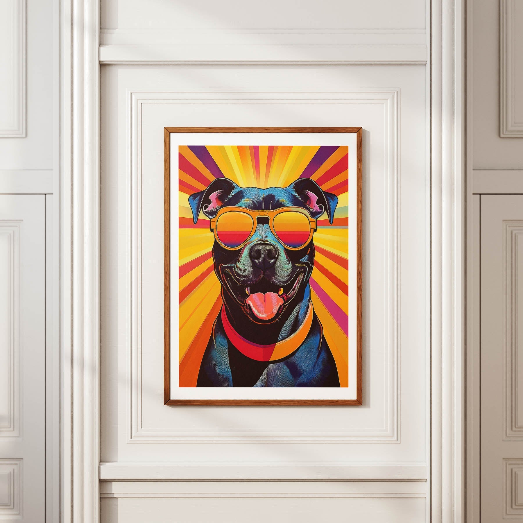 Dog In Colourful Sunnies 14 image 2