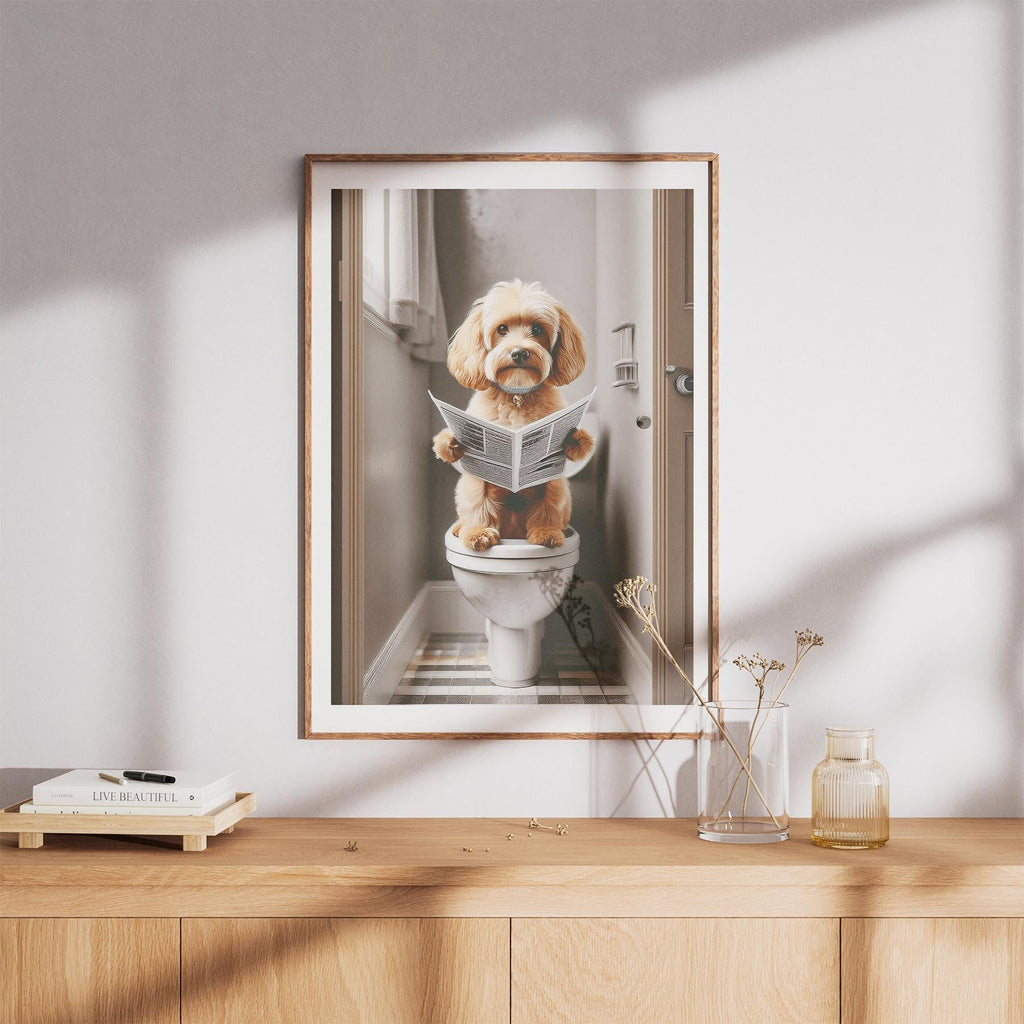 Cavoodle Toilet Humour Dog Series 5 image 8