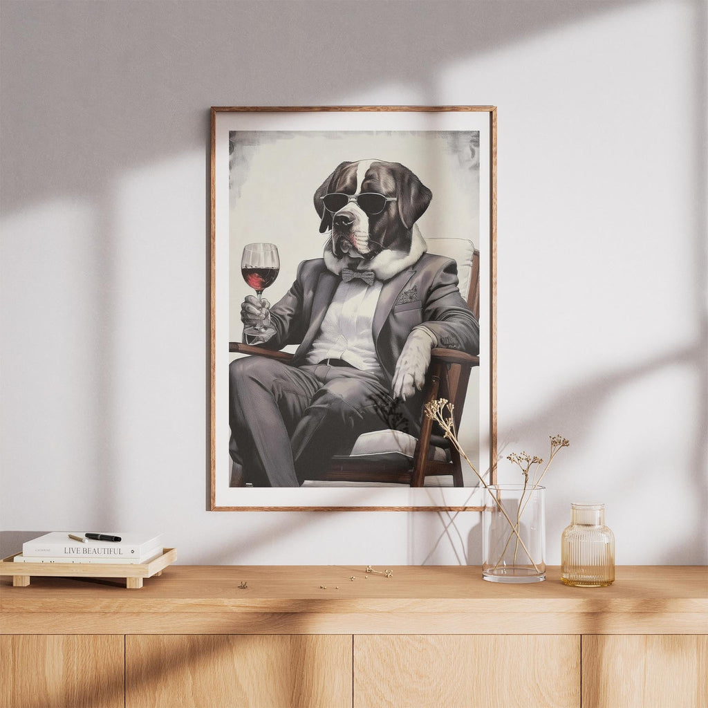 Saint Bernard The Distinguished Gentleman Dog Series image 8