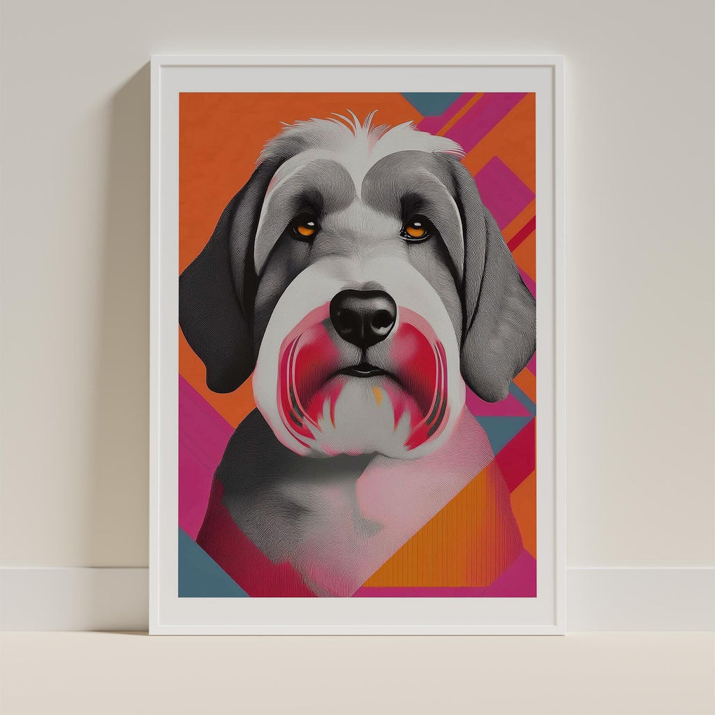 Old English Sheepdog Modern Pop Dog Series image 9