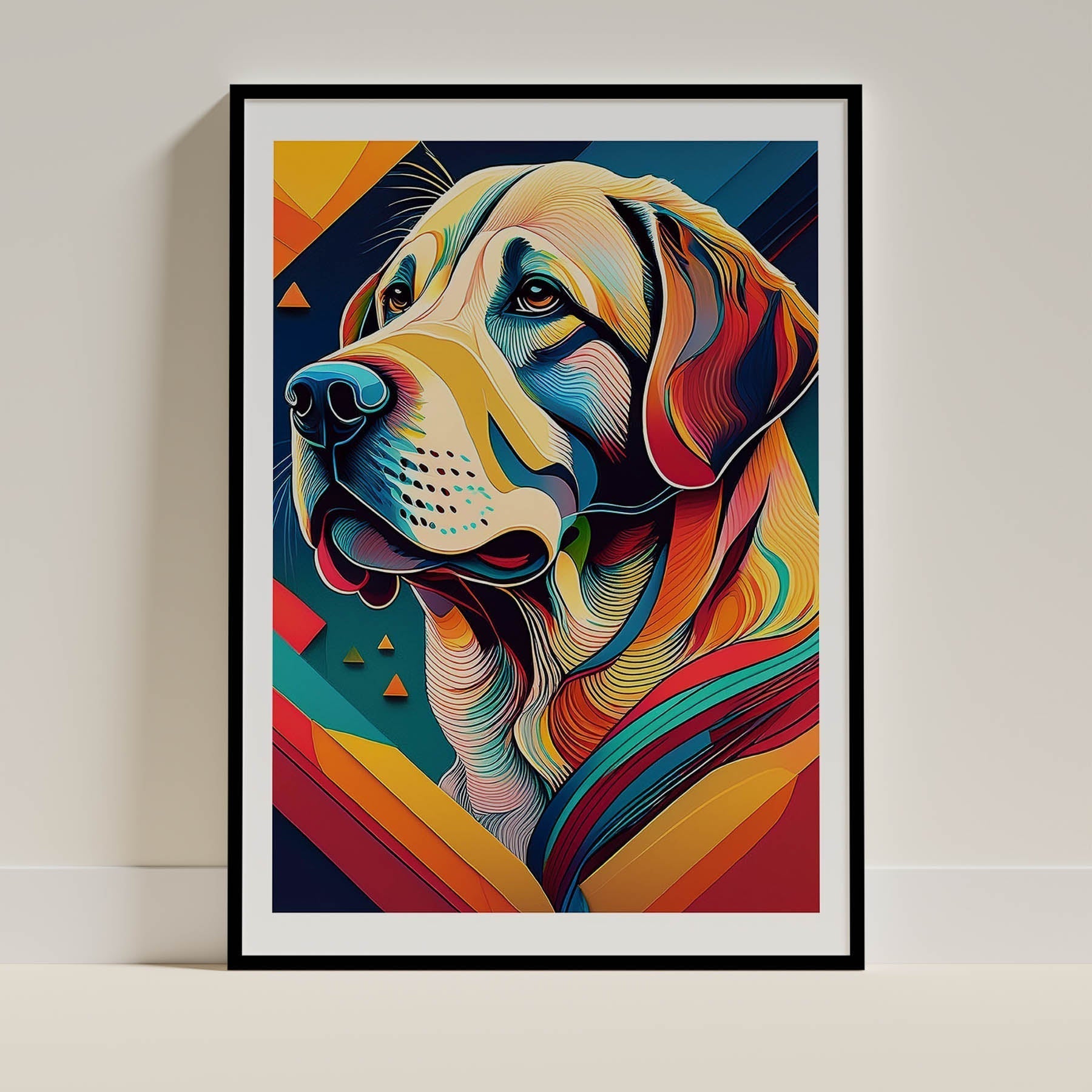 Labradore Retriever Dog Art Print Unframed | 2 Unique Designs | Wall Art Gift for Dog Lovers - Image 2 | Dogsy & Co