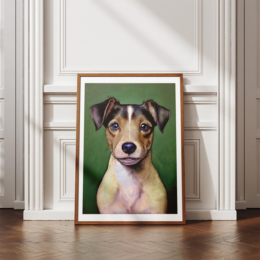 Jack Russell Green Painted Series image 4