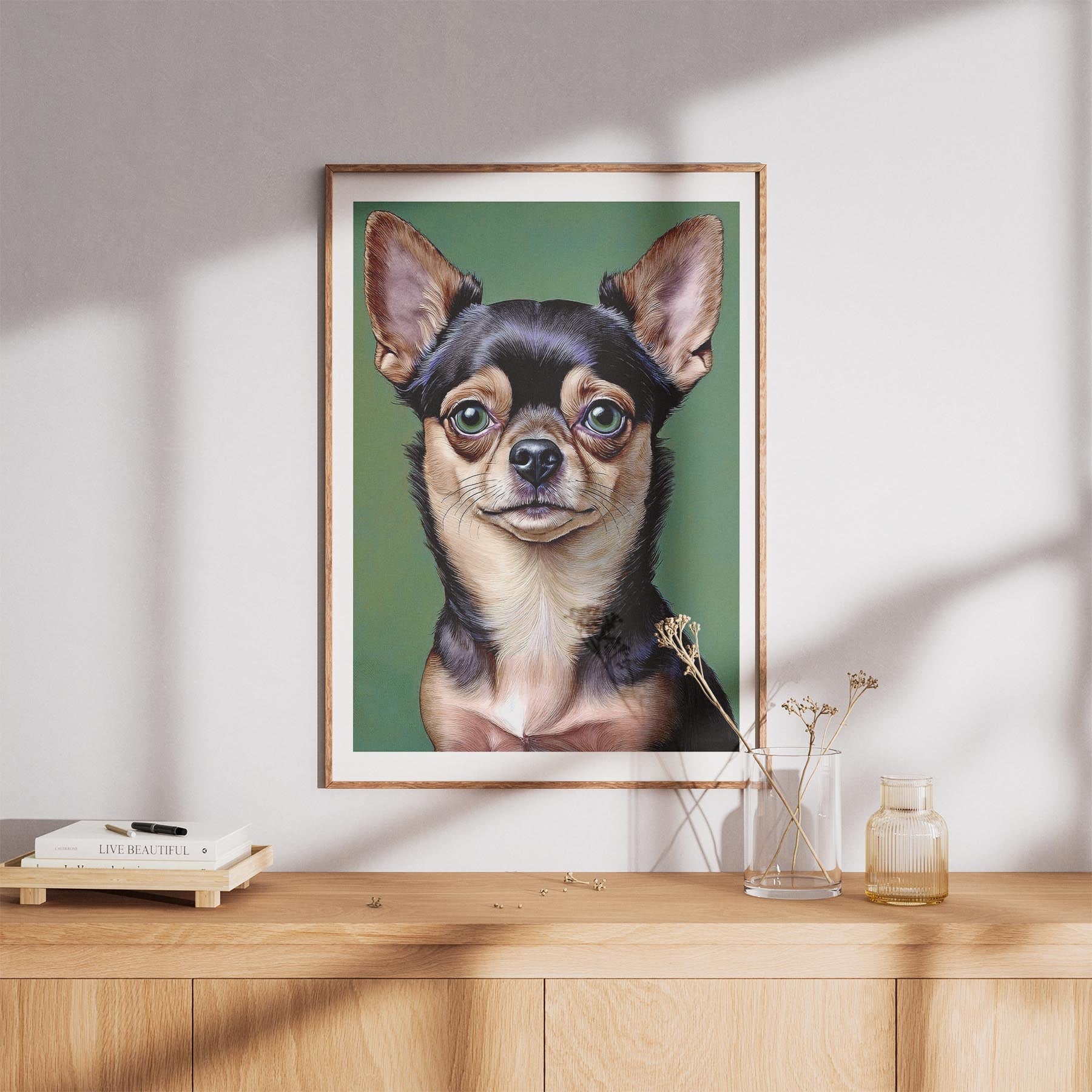 Chihuahua Green Painted Series image 8