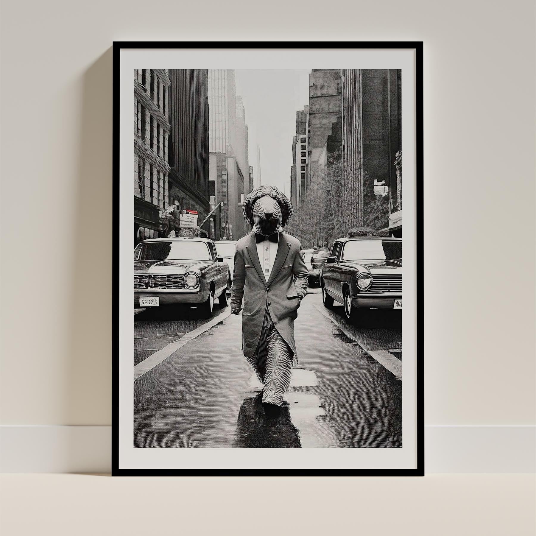 Irish Wolfhound Dog Art Print Unframed | 11 Unique Designs | Wall Art Gift for Dog Lovers - Image 2 | Dogsy & Co