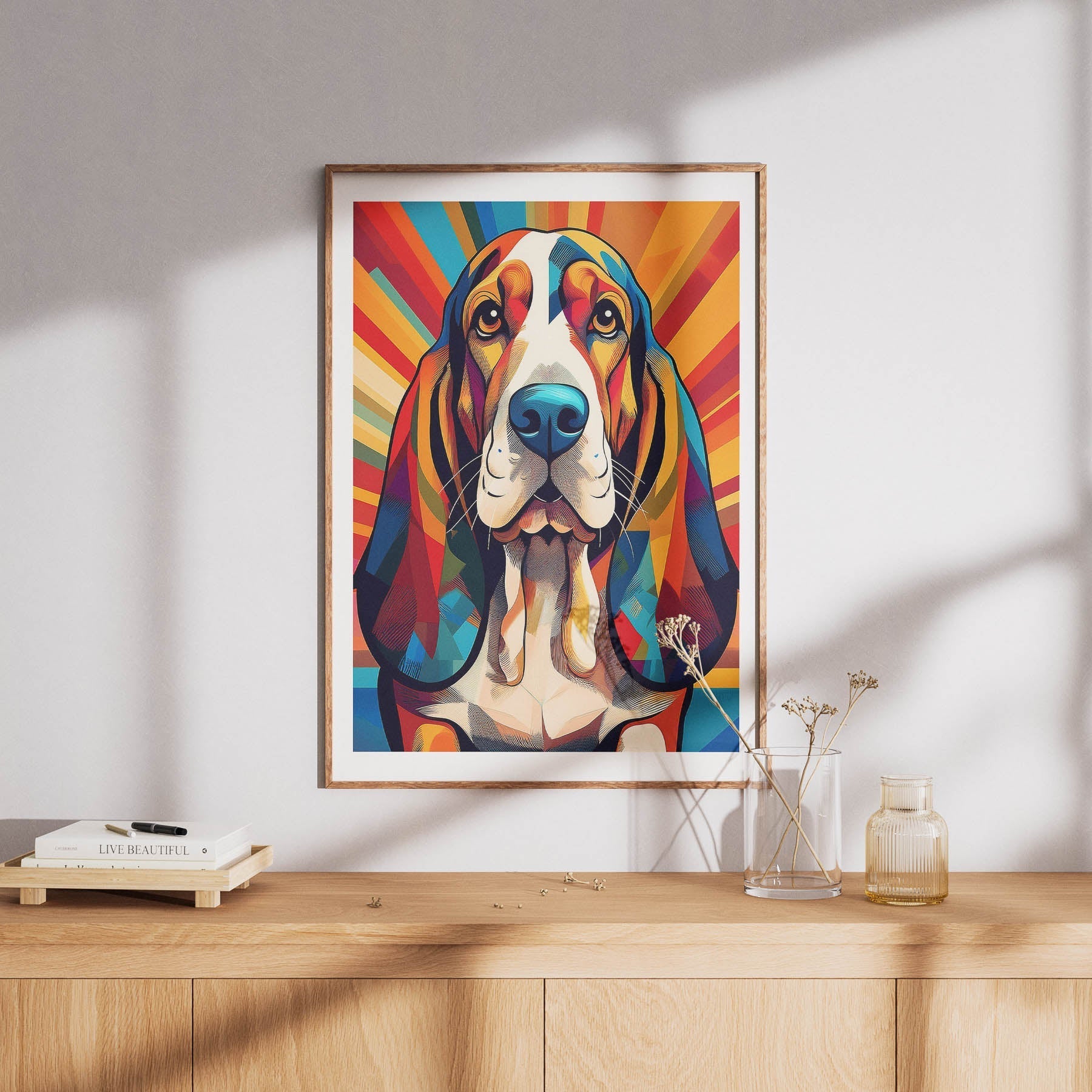 Basset Hound Colour Graphics image 8