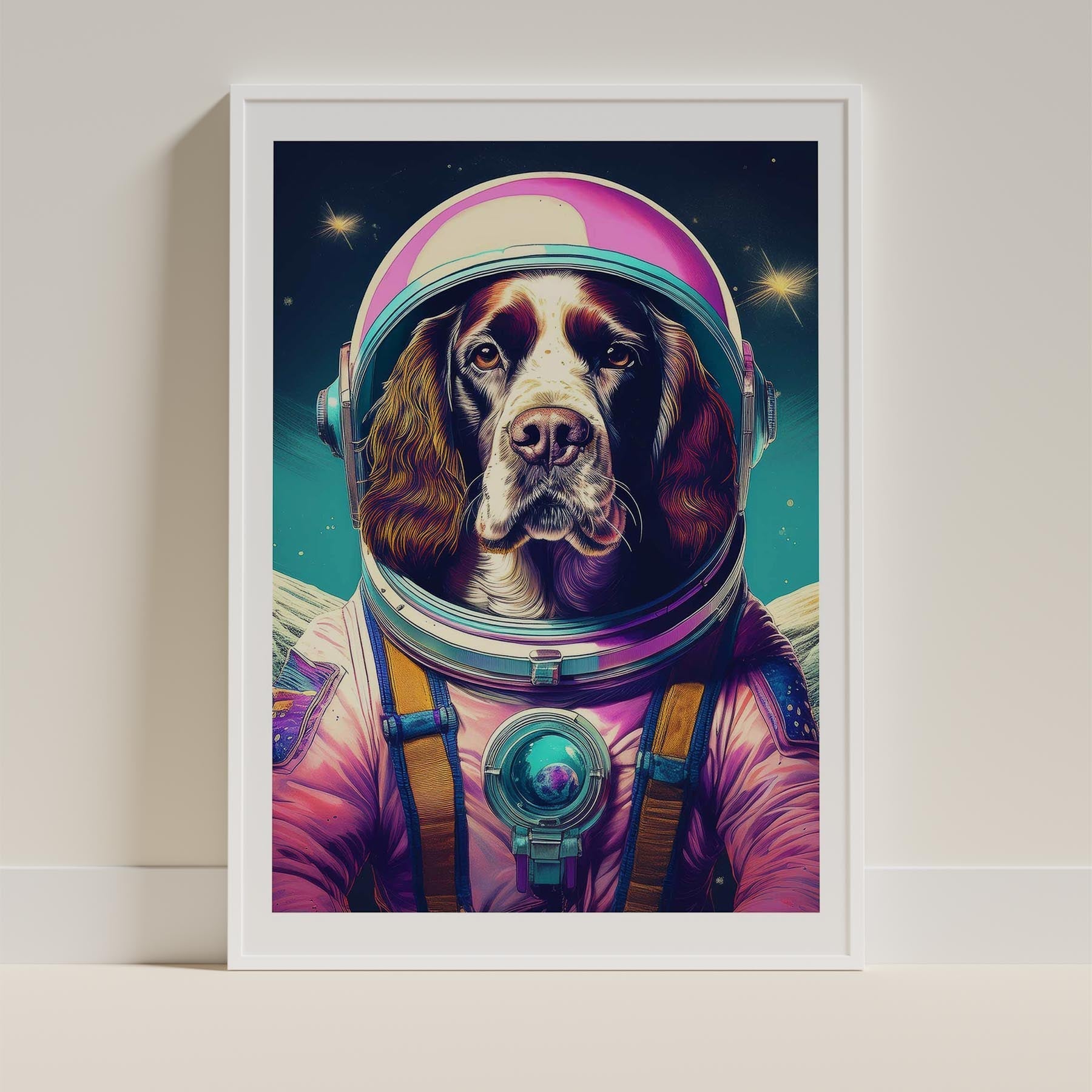 English Springer Spaniel Space Dogs Series image 9