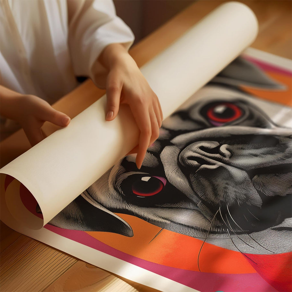 Pug Modern Pop Dog Series image 1