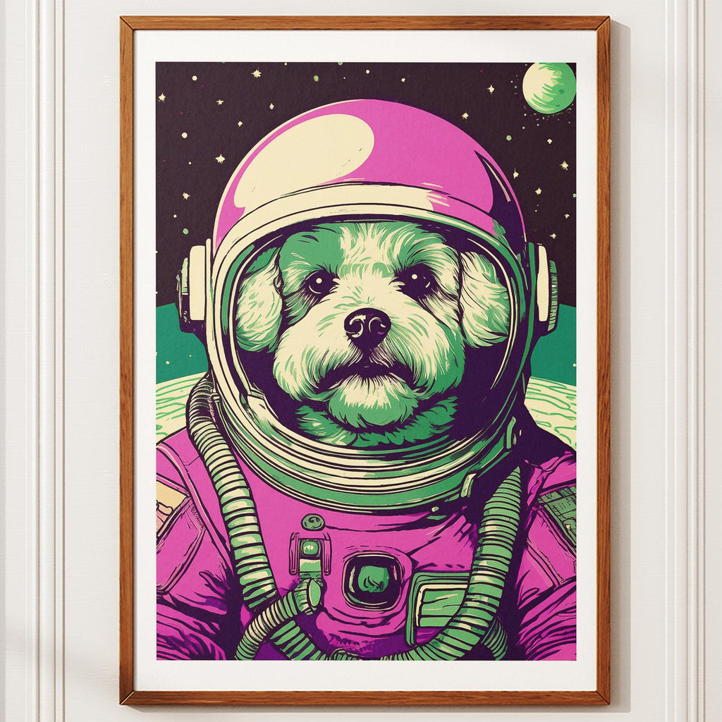 Bichon Frise Space Dogs Series image 10