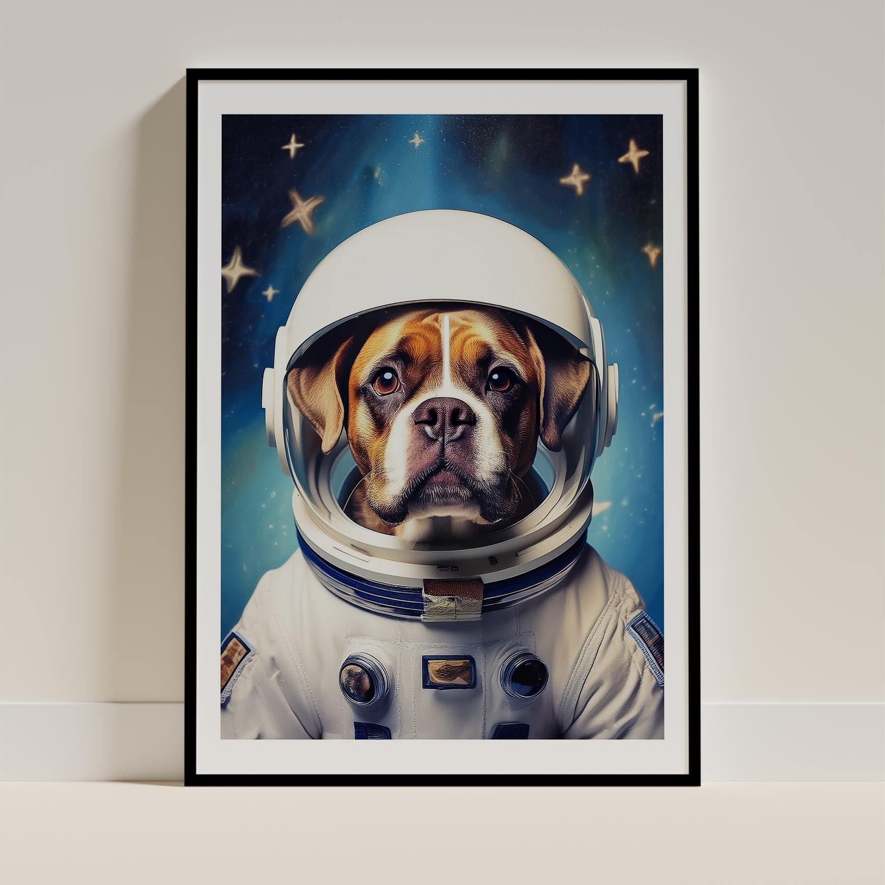 Boxer Astronaut Dog Series image 11