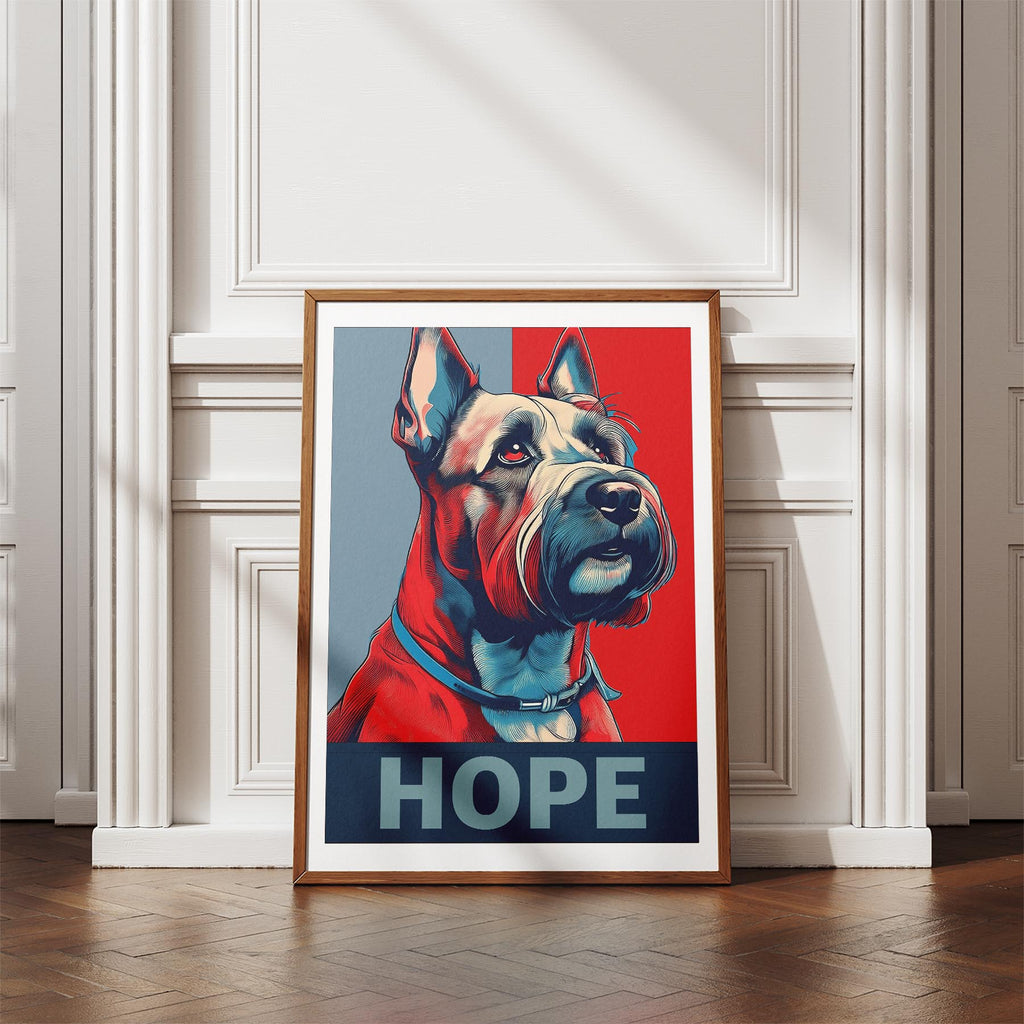 Scottish Terrier HOPE Series Inspired by the Obama Poster image 4