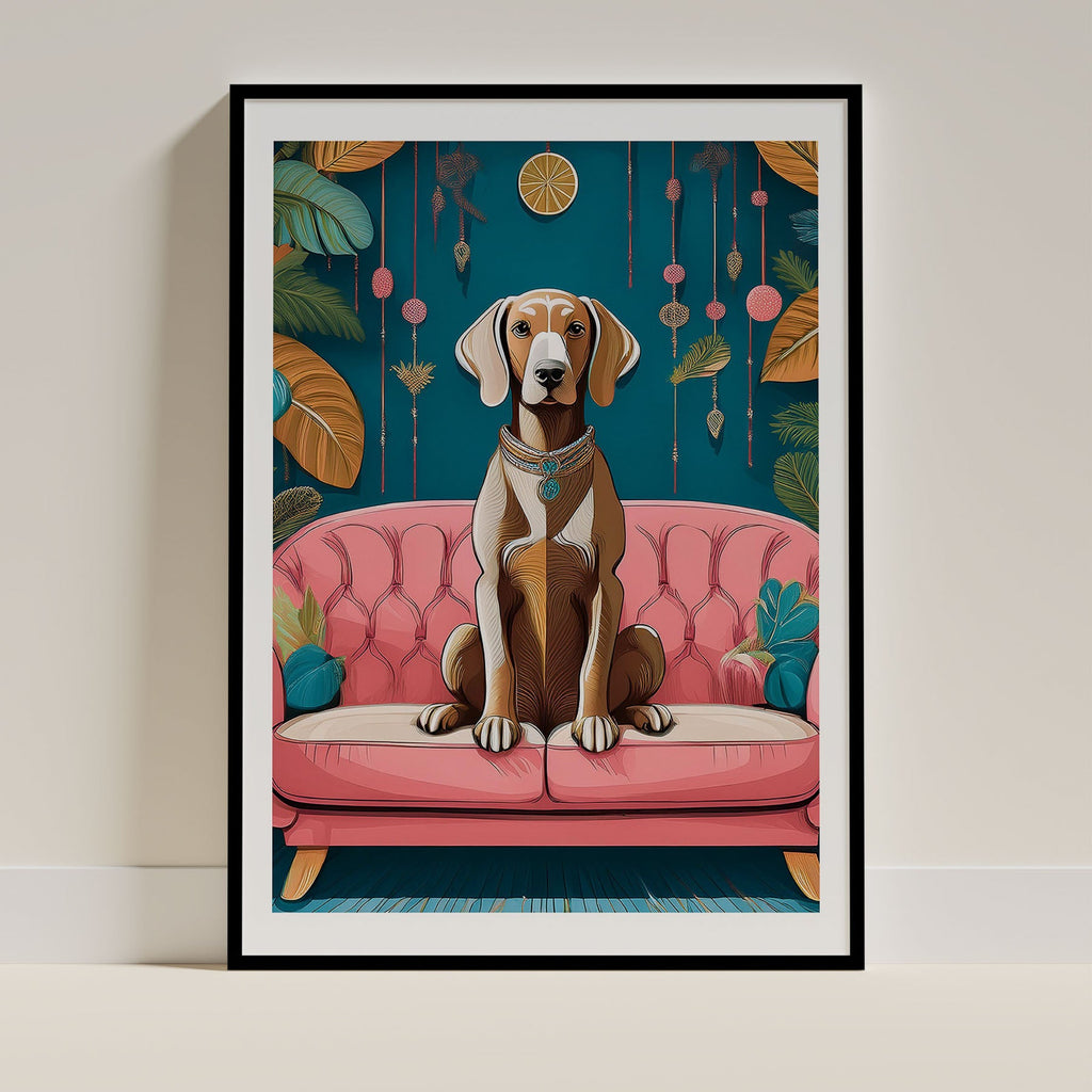 Weimaraner  Just Lounging Around image 0