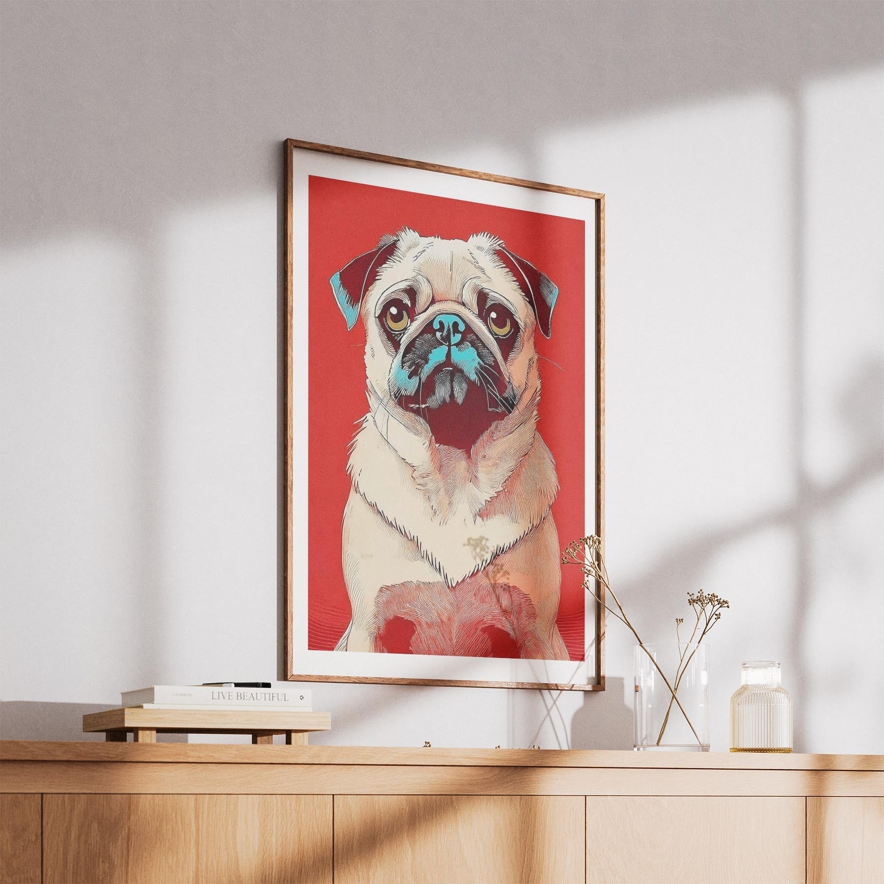 Pug Red Dog Series image 5