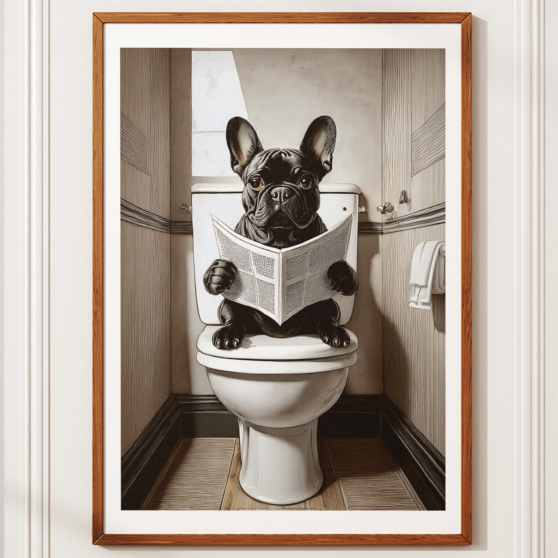 French Bulldog Toilet Humour Dog Series 2 image 10