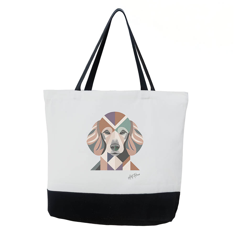Poodle Vintage Chic Graphic Bag image 0