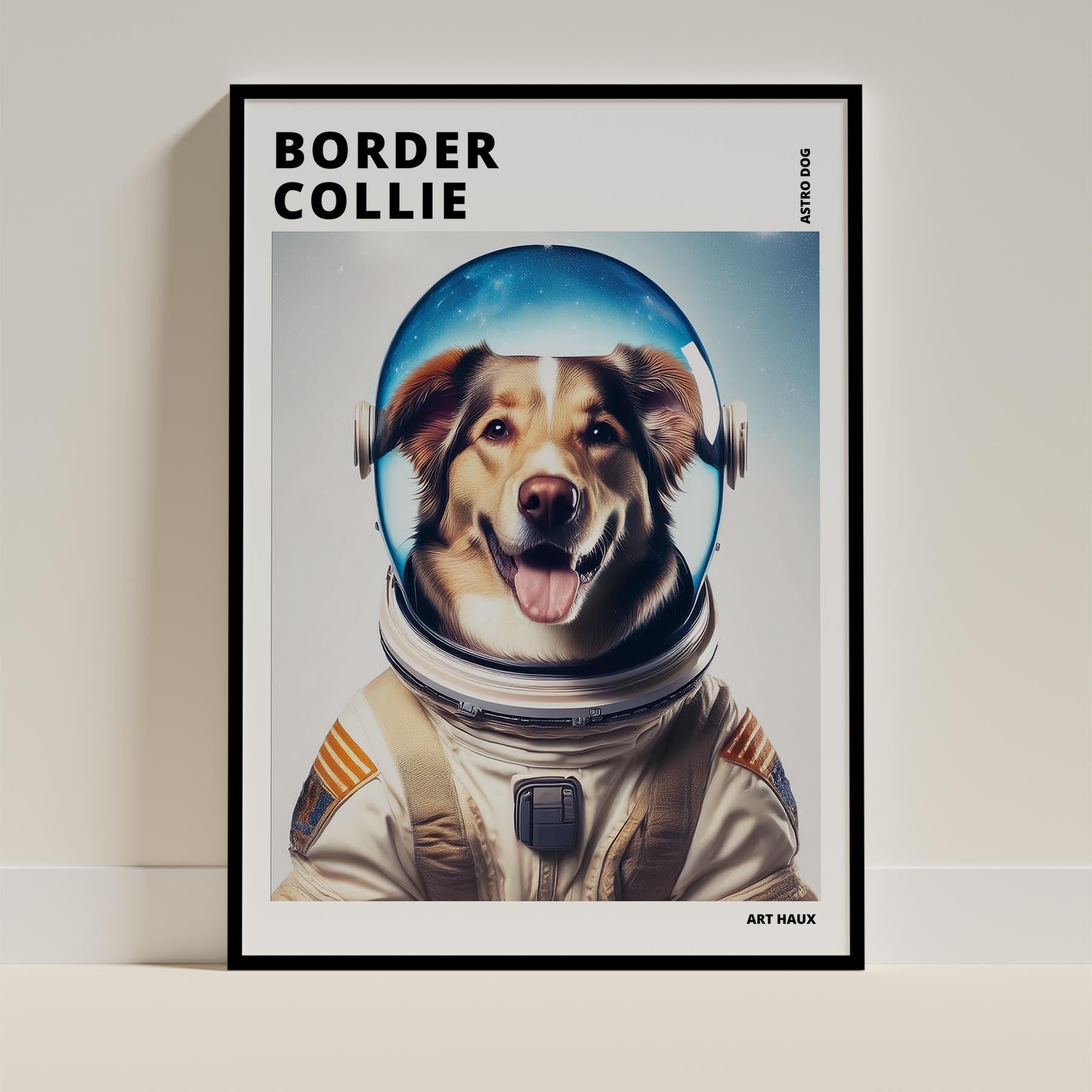Border Collie Dog Art Print Unframed Vol 2 | 11 Unique Designs | Wall Art Gift for Dog Lovers | Dogsy & Co