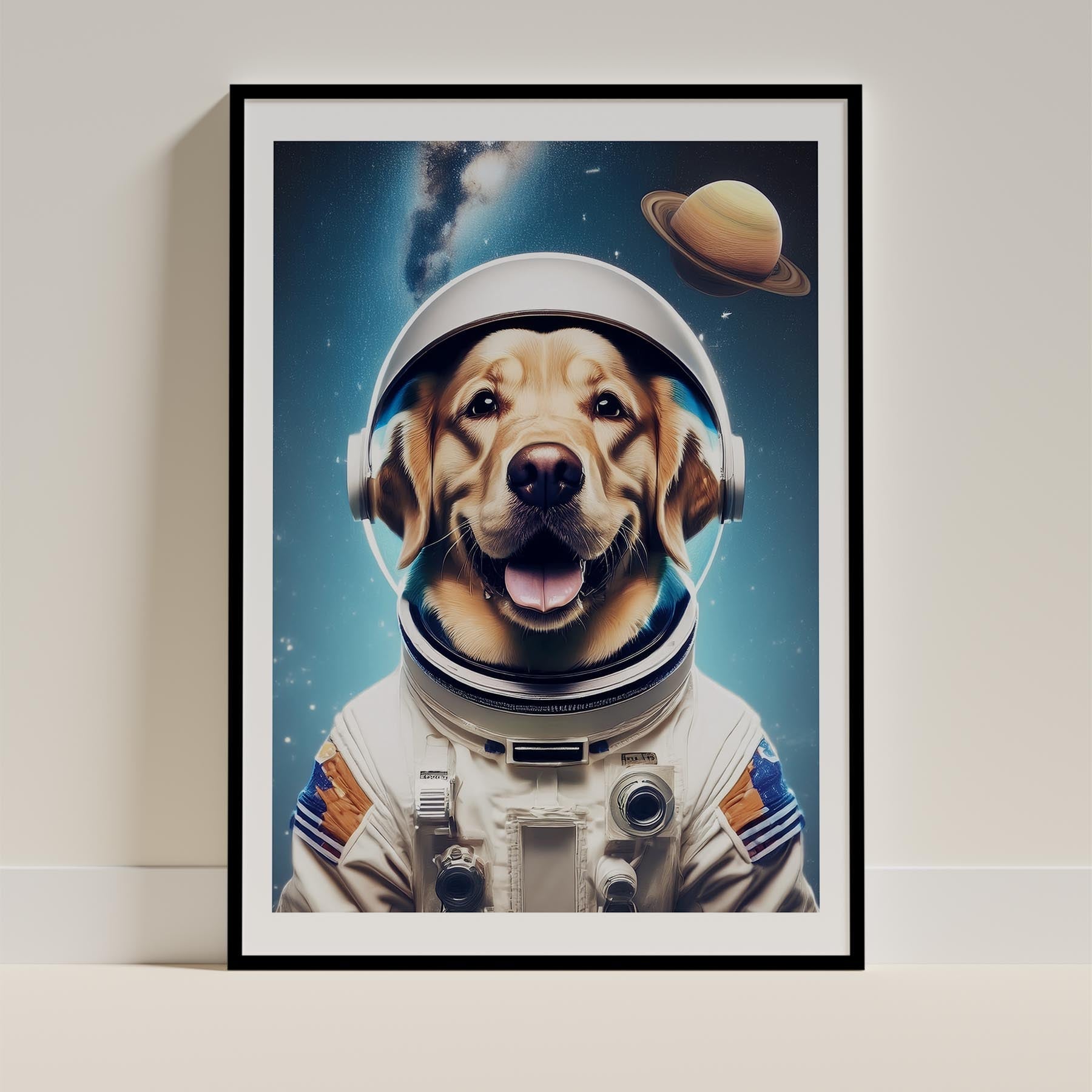 Golden Retriever Dog Art Print Unframed Vol 1 | 11 Unique Designs | Wall Art Gift for Dog Lovers - Image 11 | Dogsy & Co