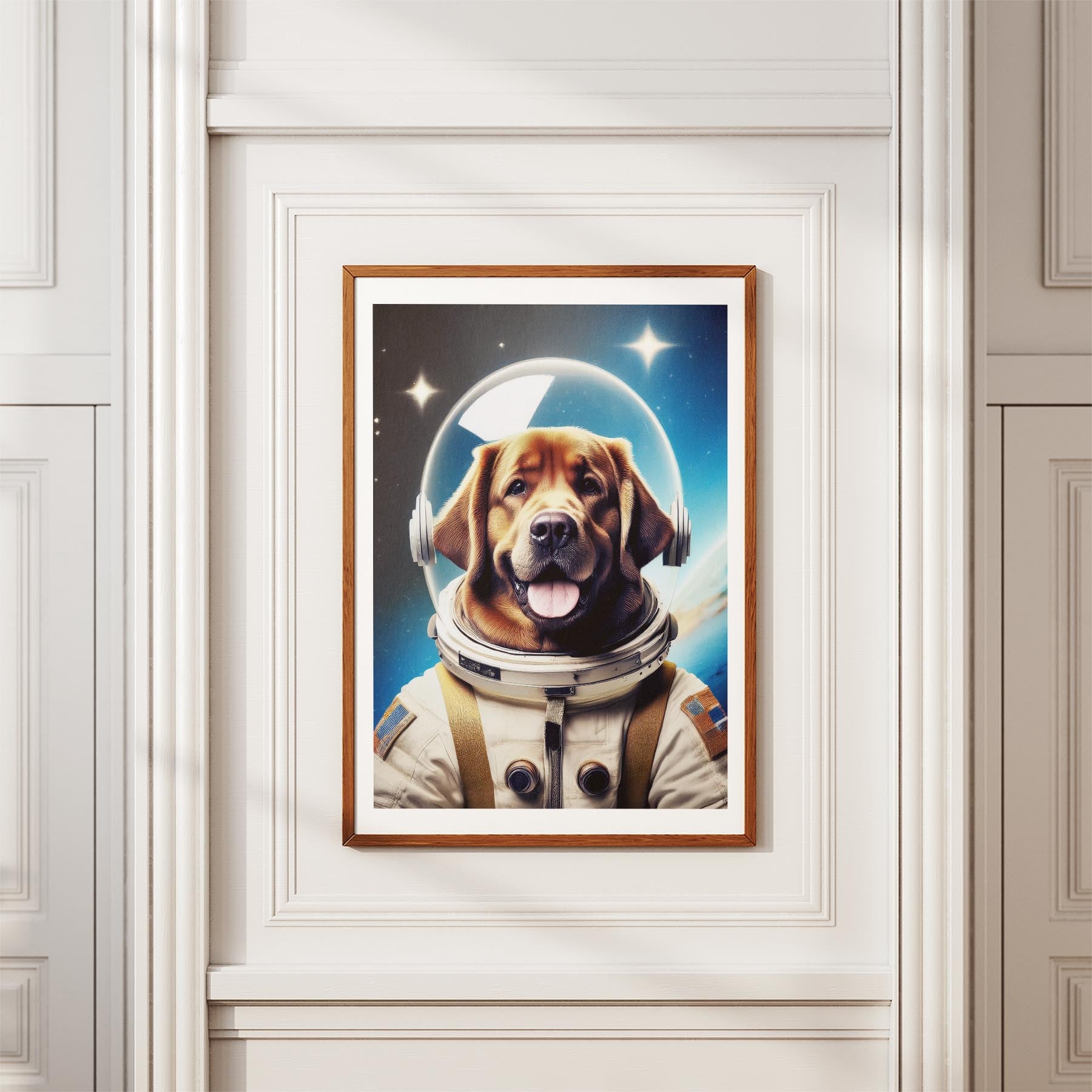 Newfoundland Astronaut Dog Series image 3