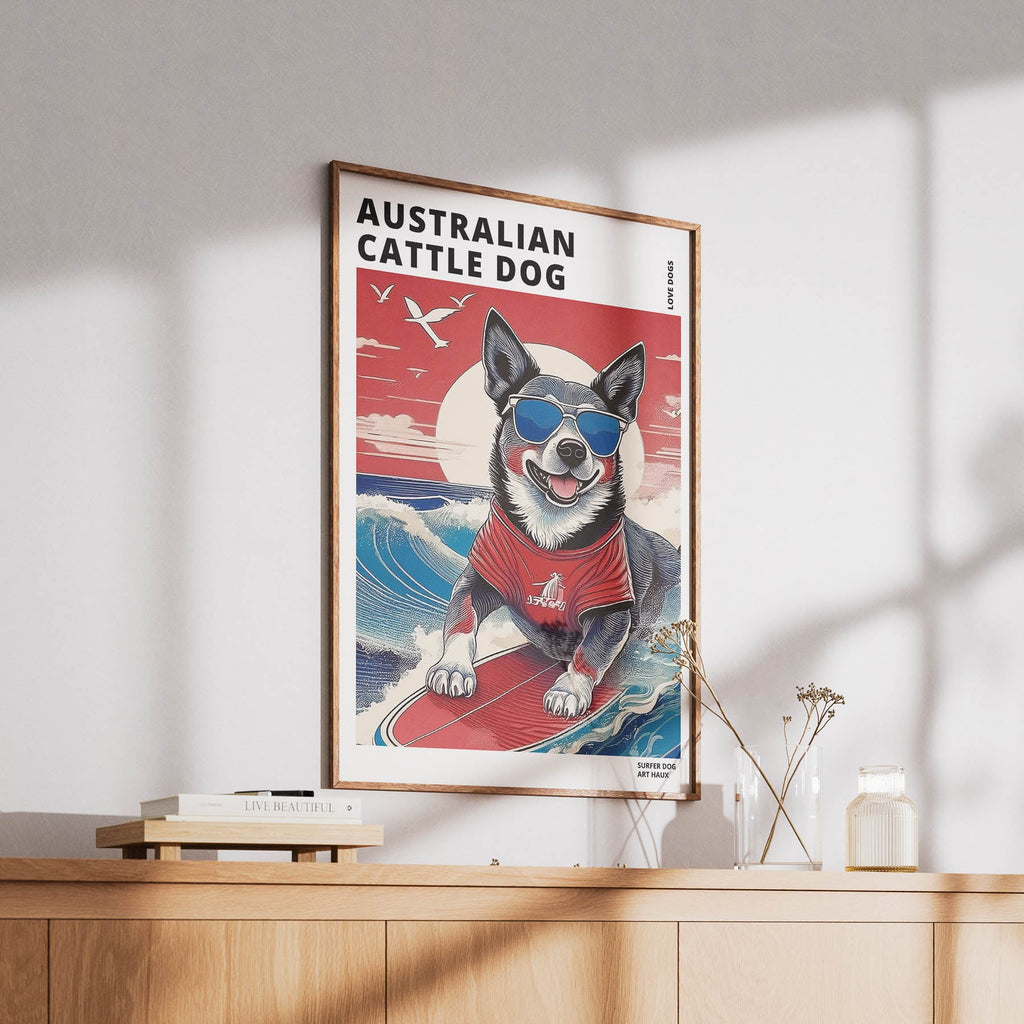 Australian Cattledog Hokosai Surfer Dogs 1 image 6