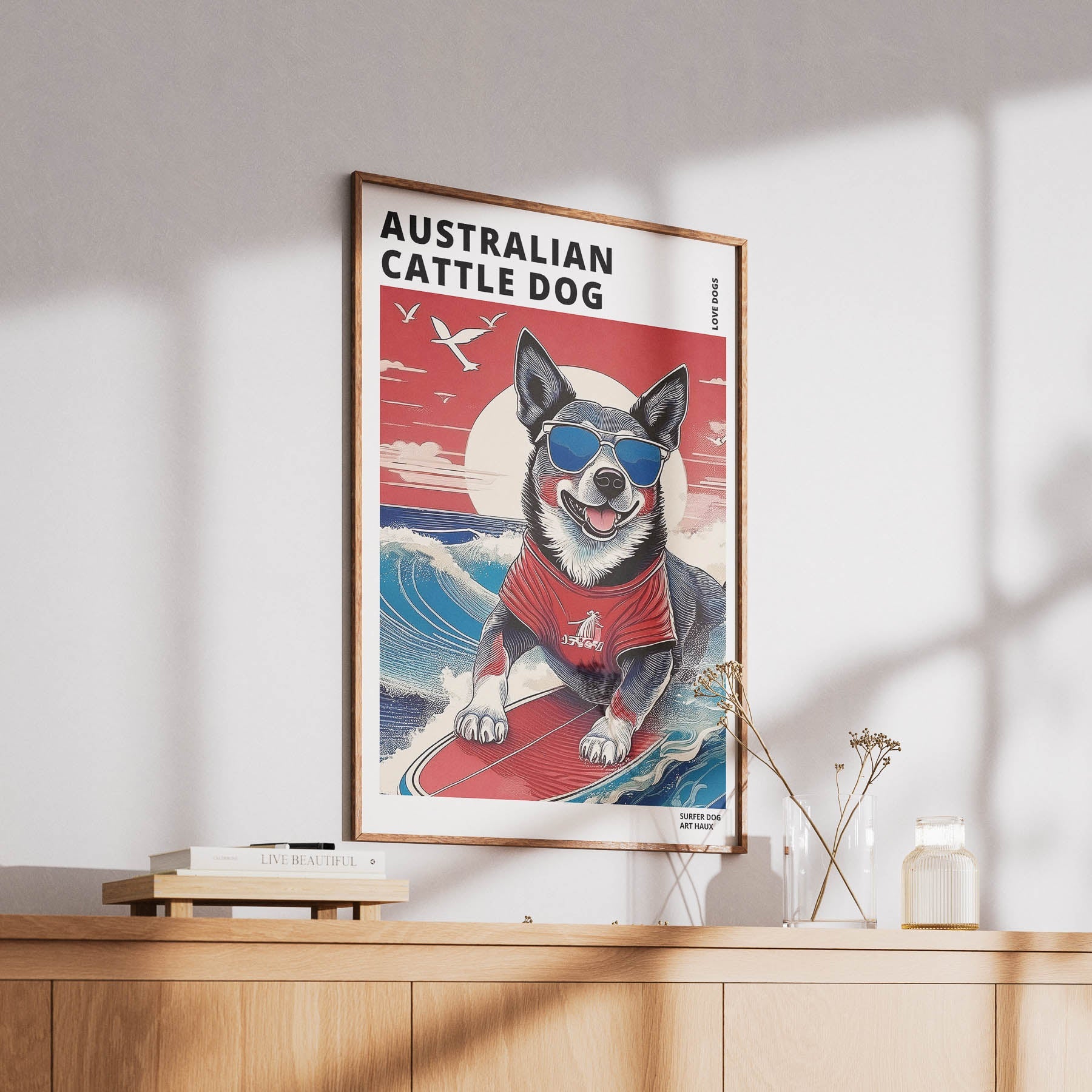 Australian Cattledog Hokosai Surfer Dogs 1 image 6