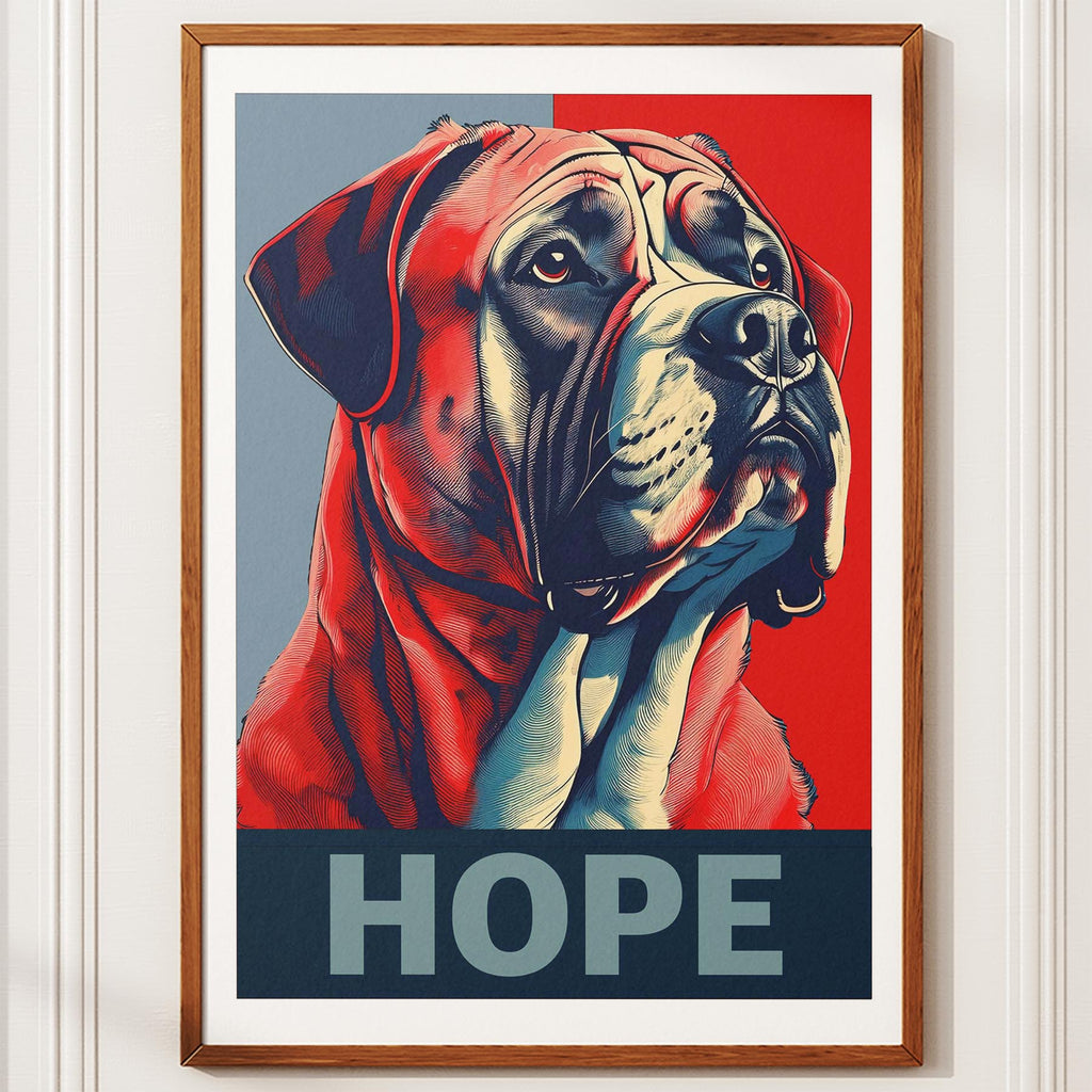 Mastiff HOPE Series Inspired by the Obama Poster image 10