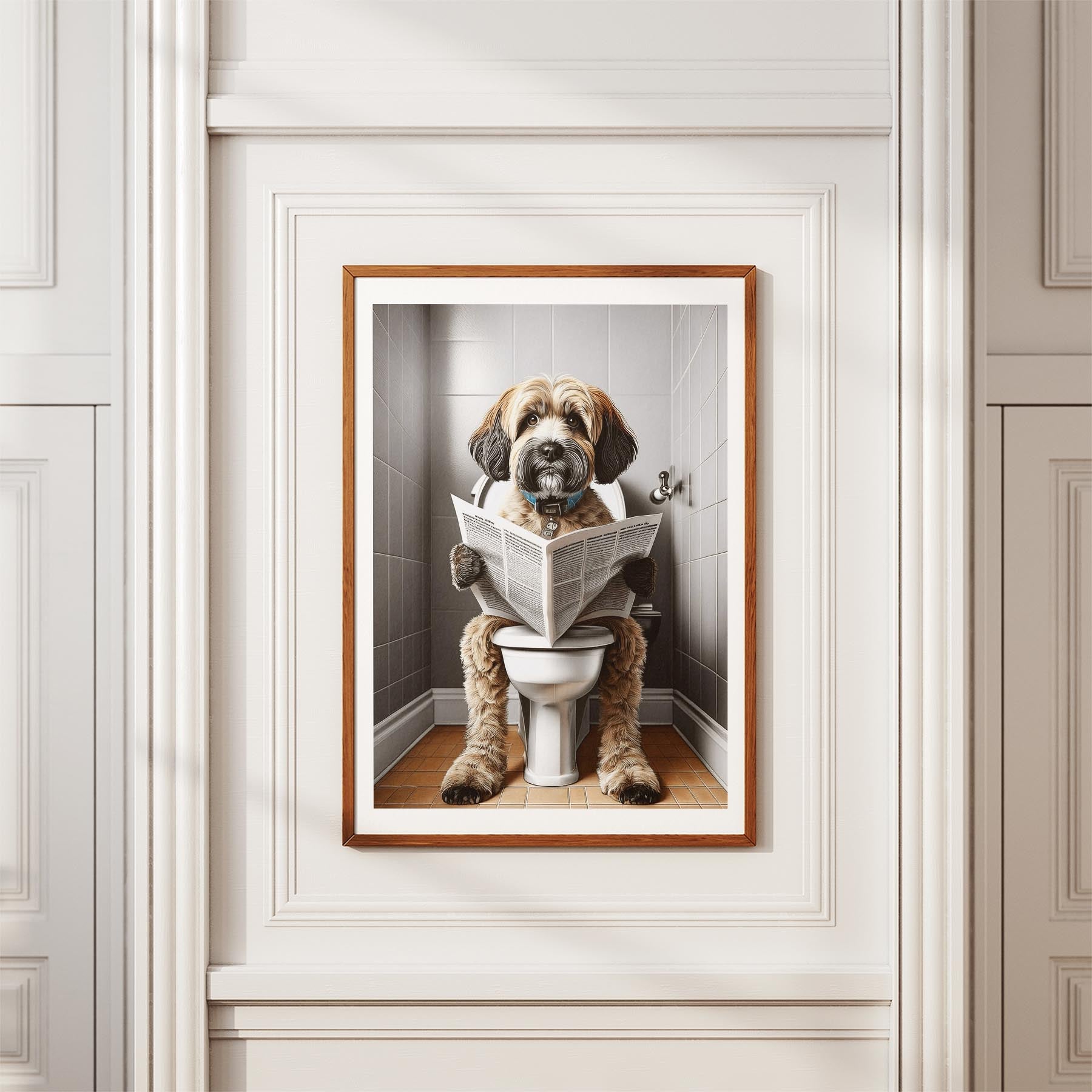 Cavoodle Toilet Humour Dog Series 6 image 3