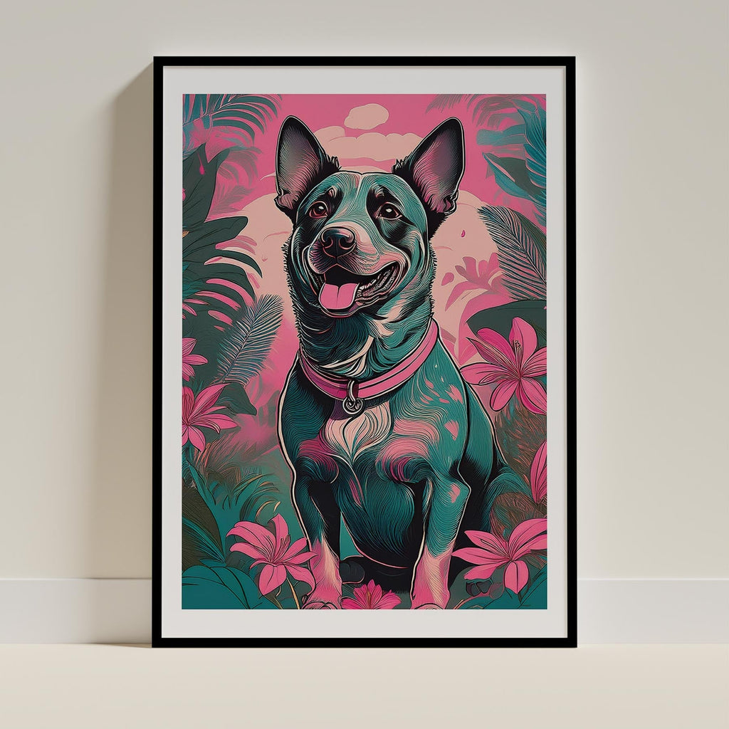 Cattle Dog Flowery Dog image 0