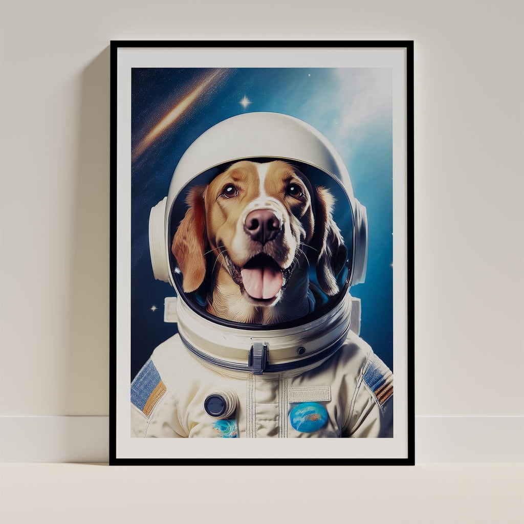 English Setter Astronaut Dog Series image 0