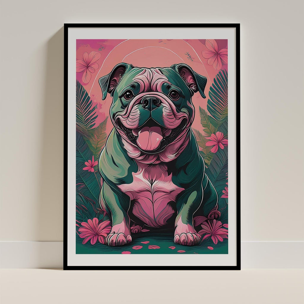 Bulldog Flowery Dog image 11