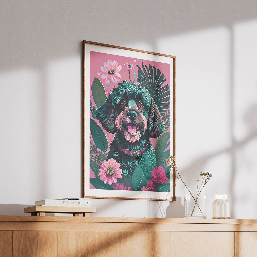 Cavoodle Flowery Dog image 6