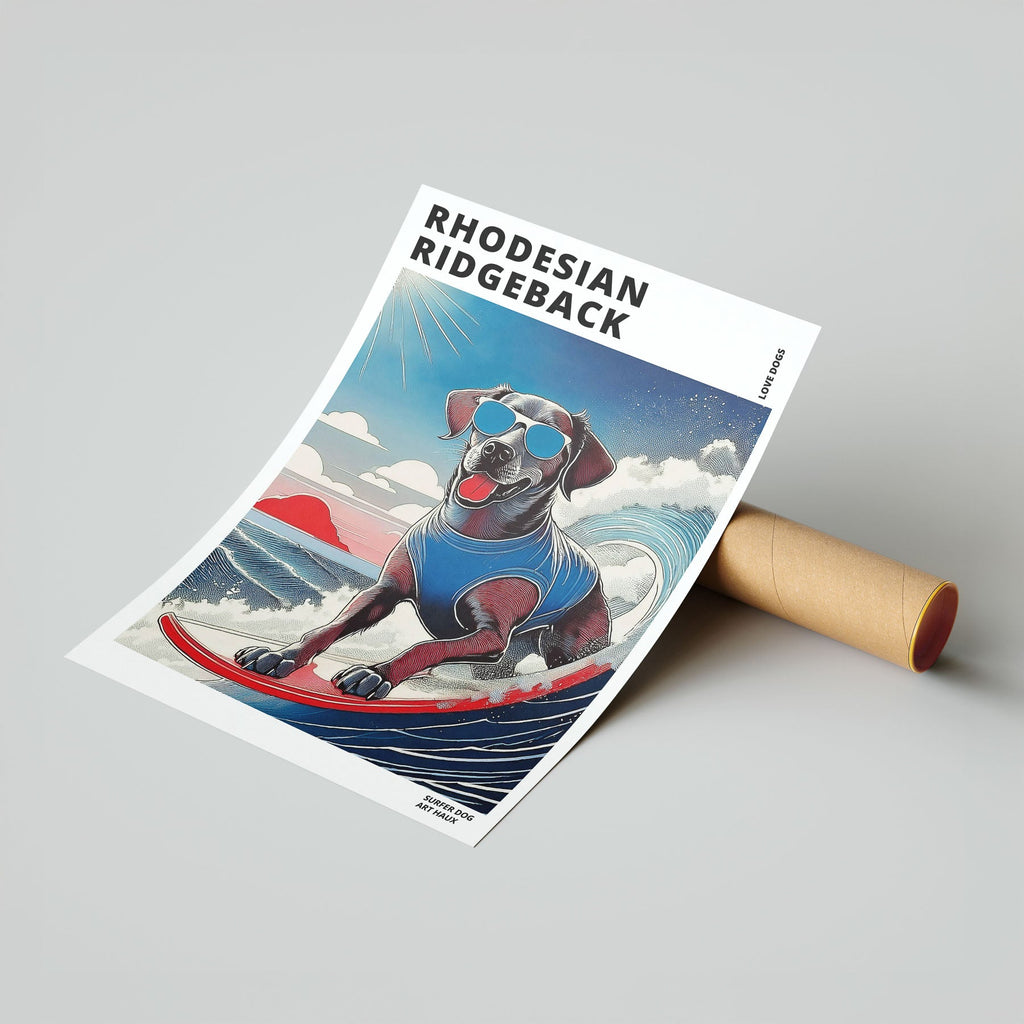 Rhodesian Ridgeback Hokosai Surfer Dogs 1 image 7