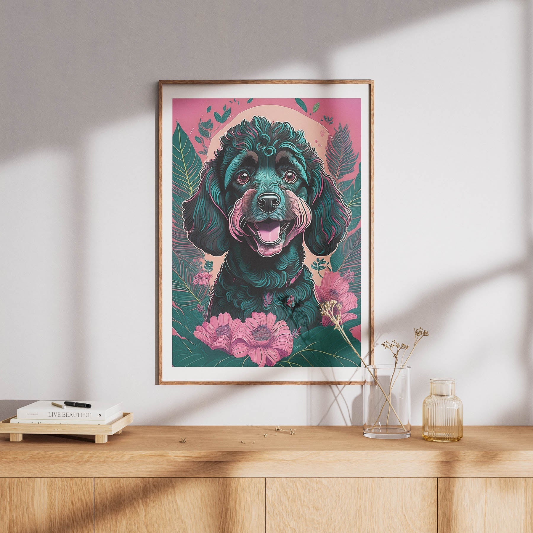Poodle Flowery Dog image 8