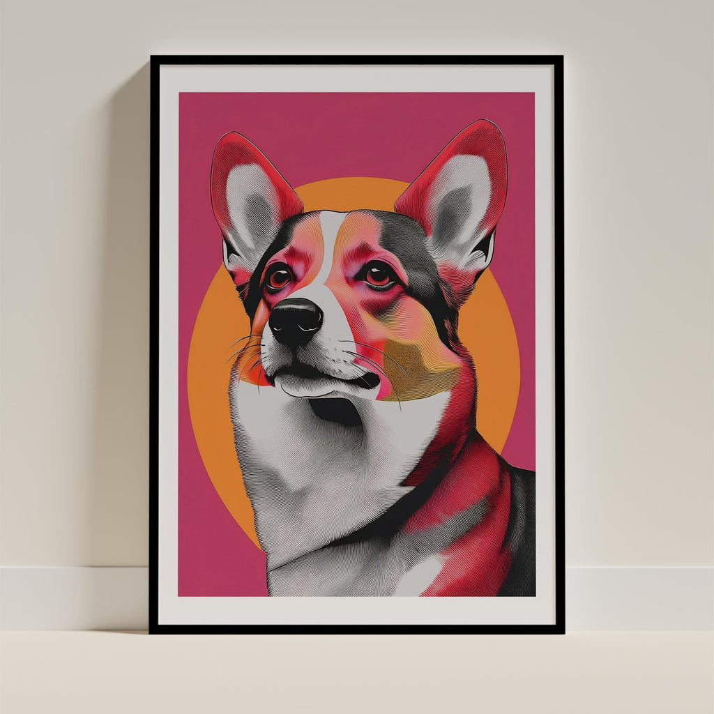 Corgi Modern Pop Dog Series image 0