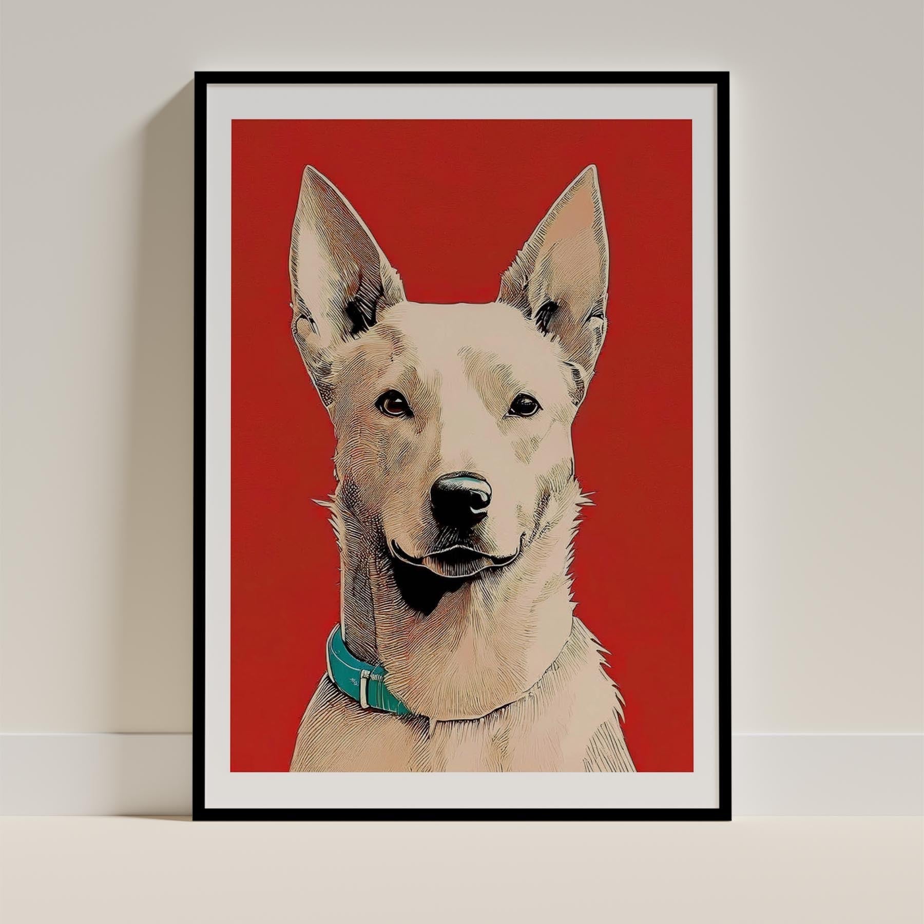 Australian Kelpie Dog Art Print Unframed Vol 1 | 11 Unique Designs | Wall Art Gift for Dog Lovers - Image 3 | Dogsy & Co
