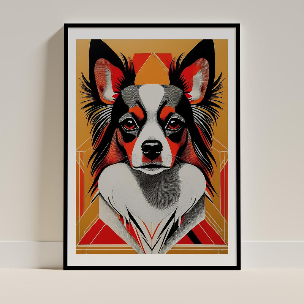 Papillon Geometric Orange Series image 0