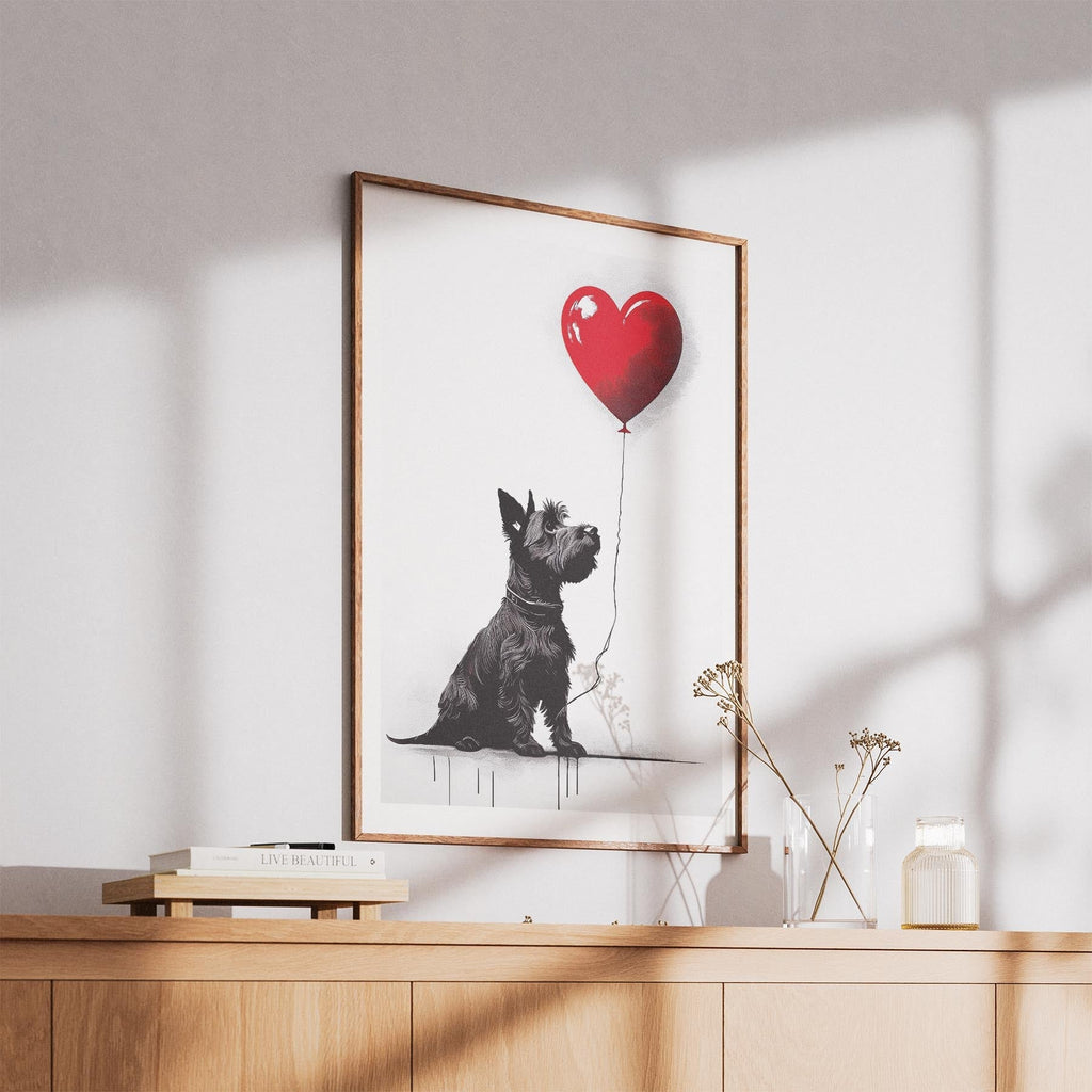 Scottish Terrier DOGSY Series inspired by the Art of Banksy image 5
