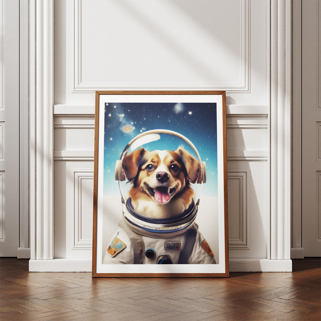 Papillon Astronaut Dog Series image 4
