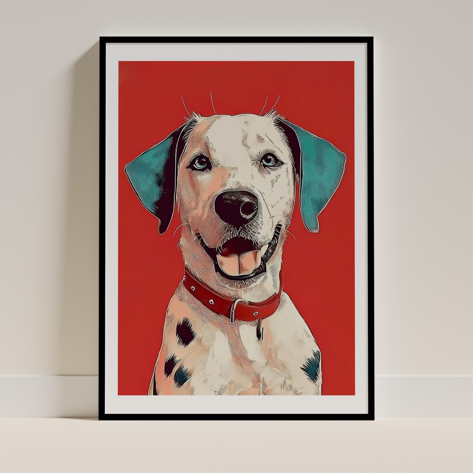 Dalmatian Dog Art Print Unframed Vol 1 | 11 Unique Designs | Wall Art Gift for Dog Lovers - Image 3 | Dogsy & Co