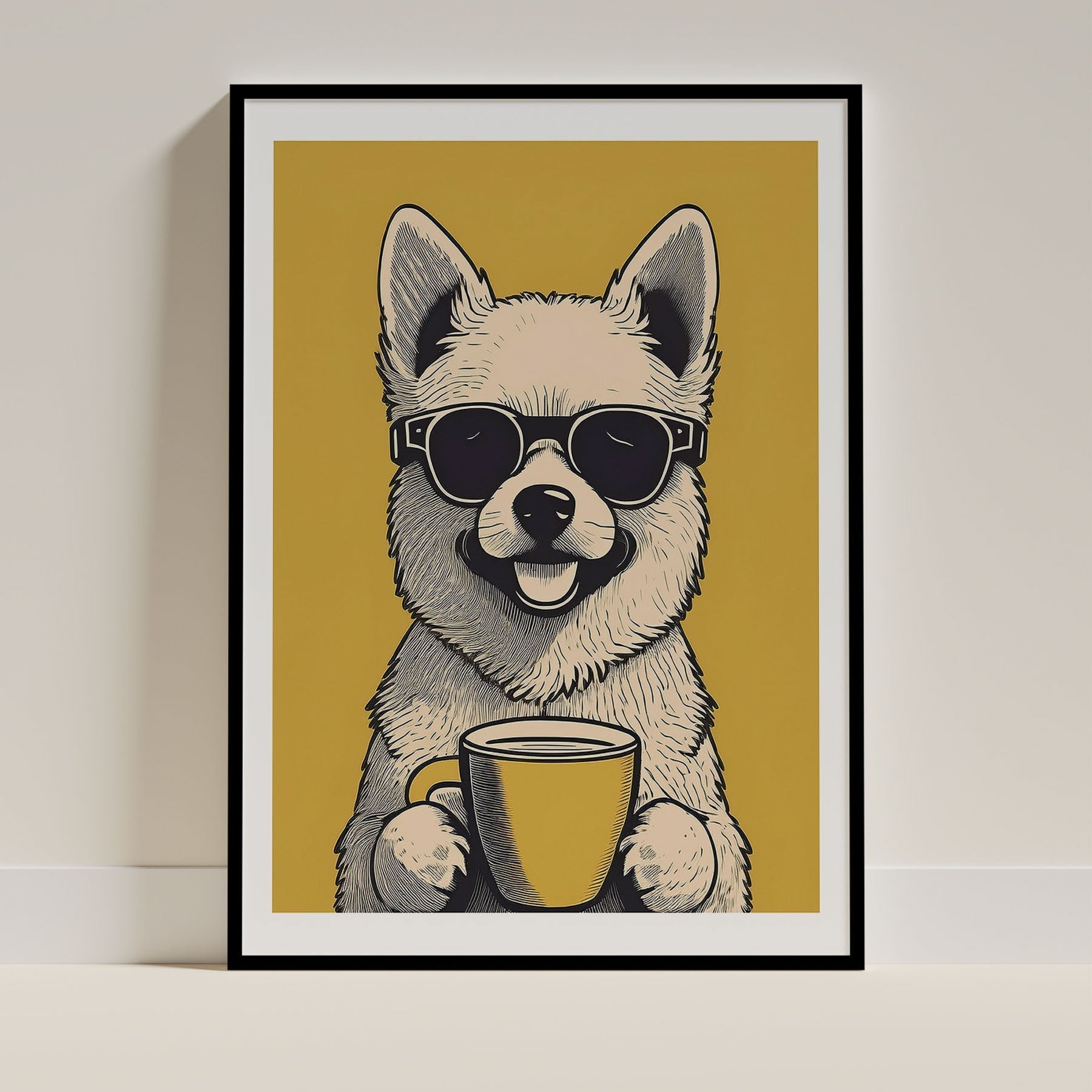 Pomapoo Dog Art Print Unframed | 3 Unique Designs | Wall Art Gift for Dog Lovers - Image 3 | Dogsy & Co