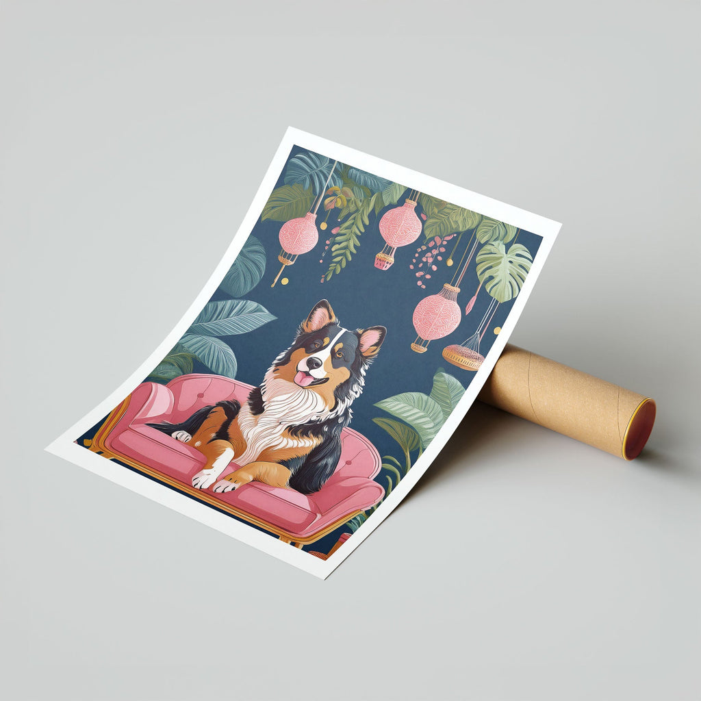 Australian Sheep Dog  Just Lounging Around image 7