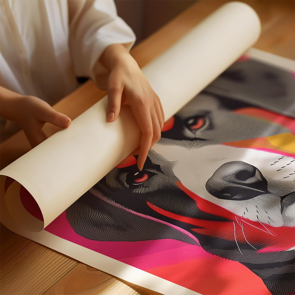 Bernese Mountain Dog Modern Pop Dog Series image 1