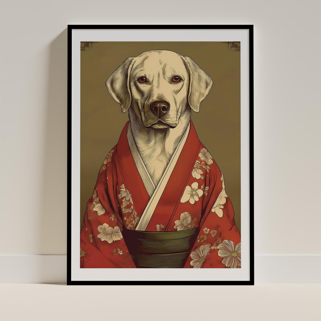 Labrador Retriever Japanse Kimono Dog Series image 0