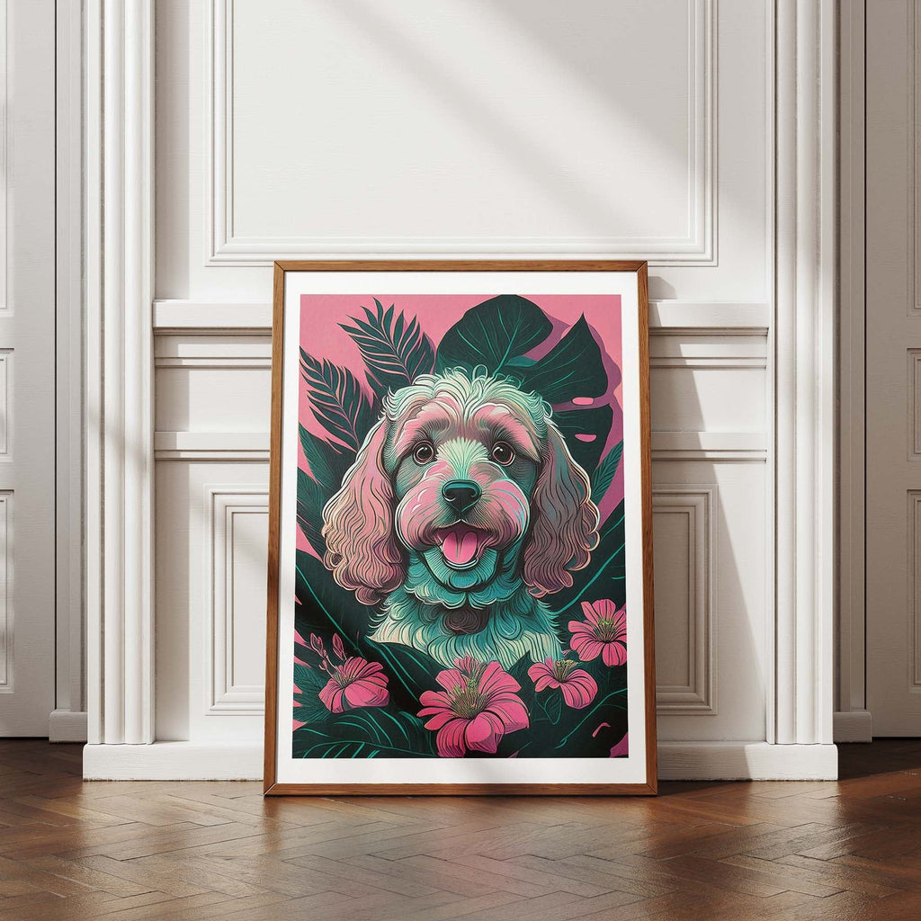 Cavoodle 2 Flowery Dog image 4
