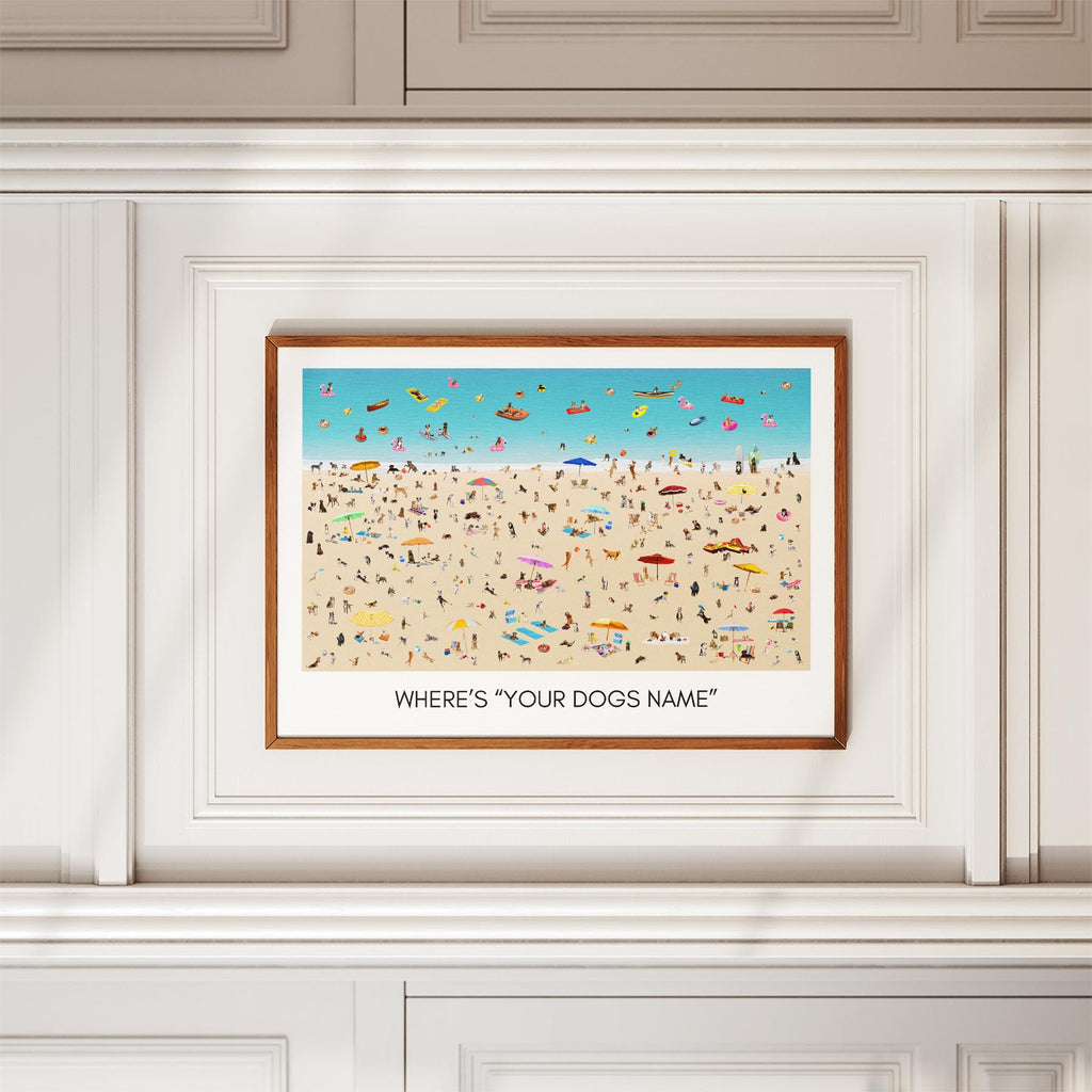 Where is Your Dog Beach Scene WITH TEXT image 3