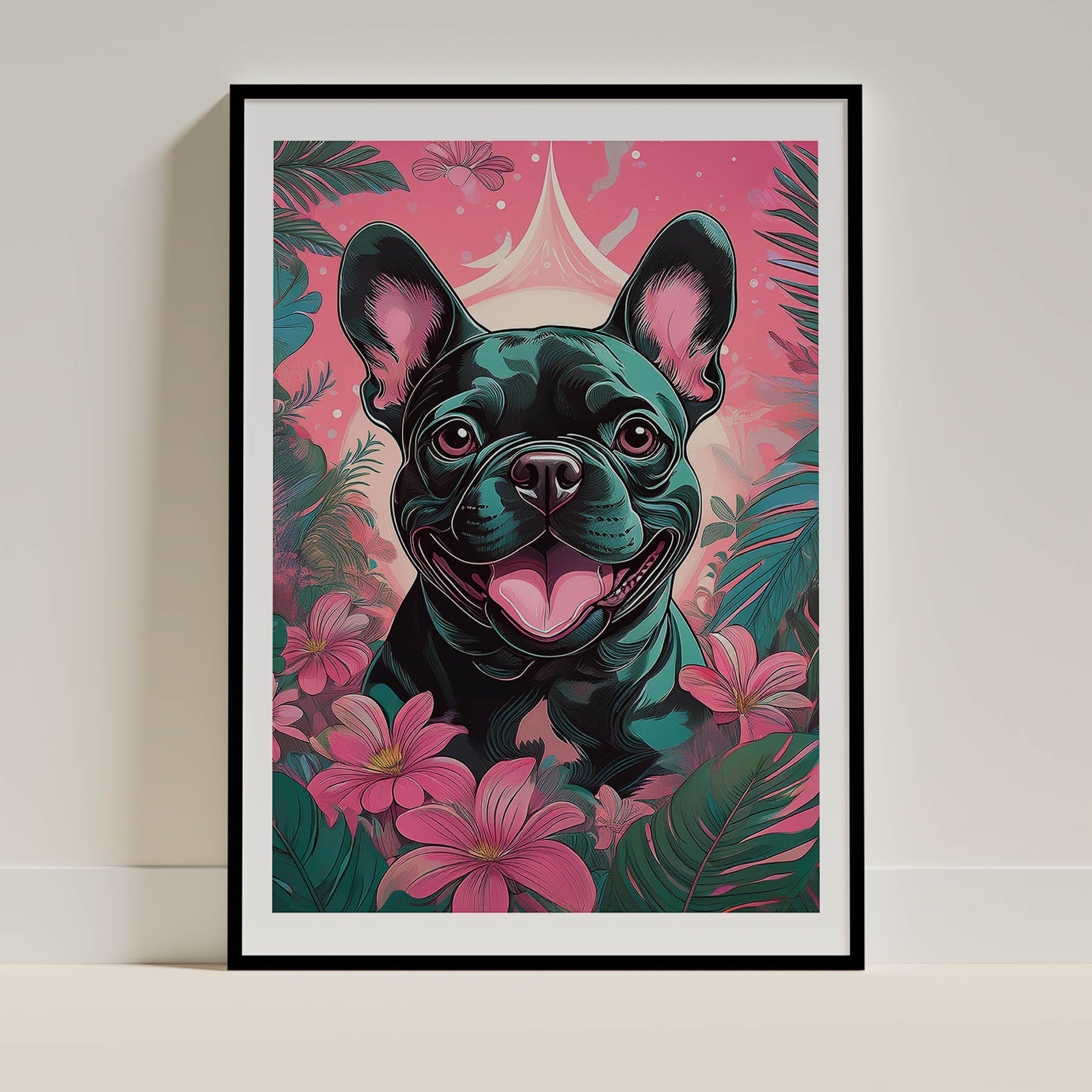 French Bulldog Flowery Dog image 0