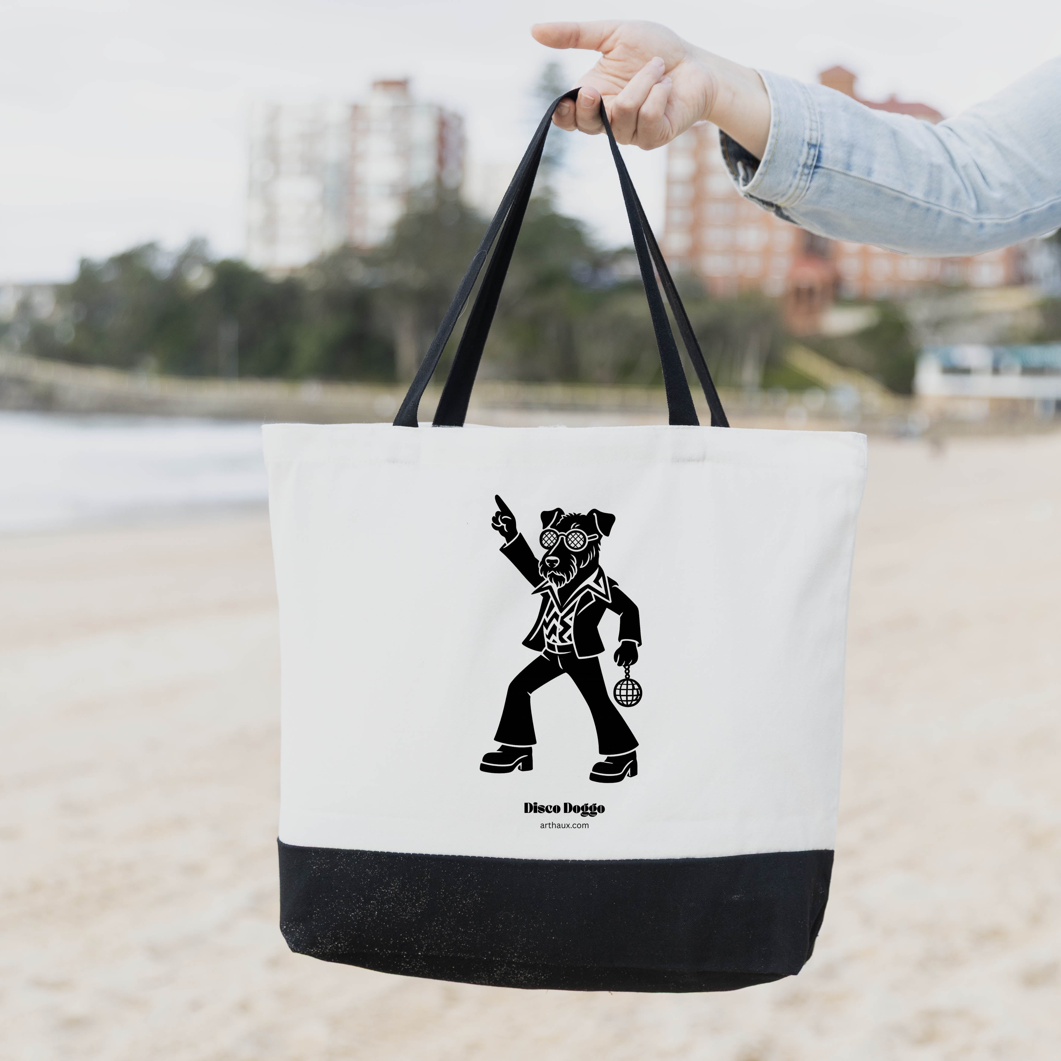 Airedale 70's Disco Doggo Bag image 1