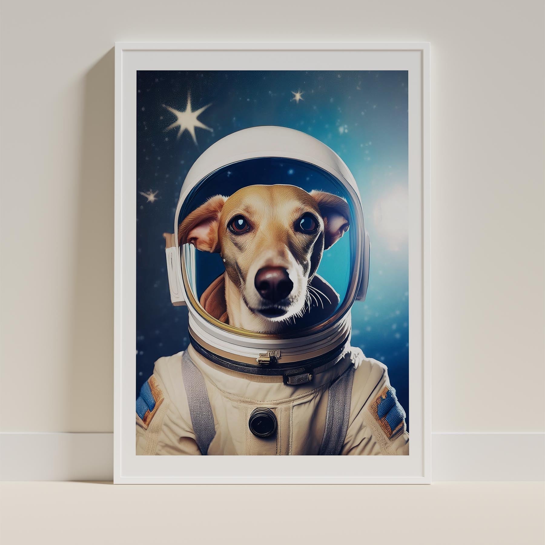 Whippet Astronaut Dog Series image 10