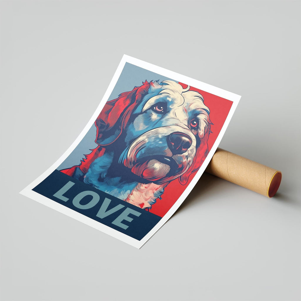 Cobberdog LOVE Series Inspired by the Obama Poster image 6