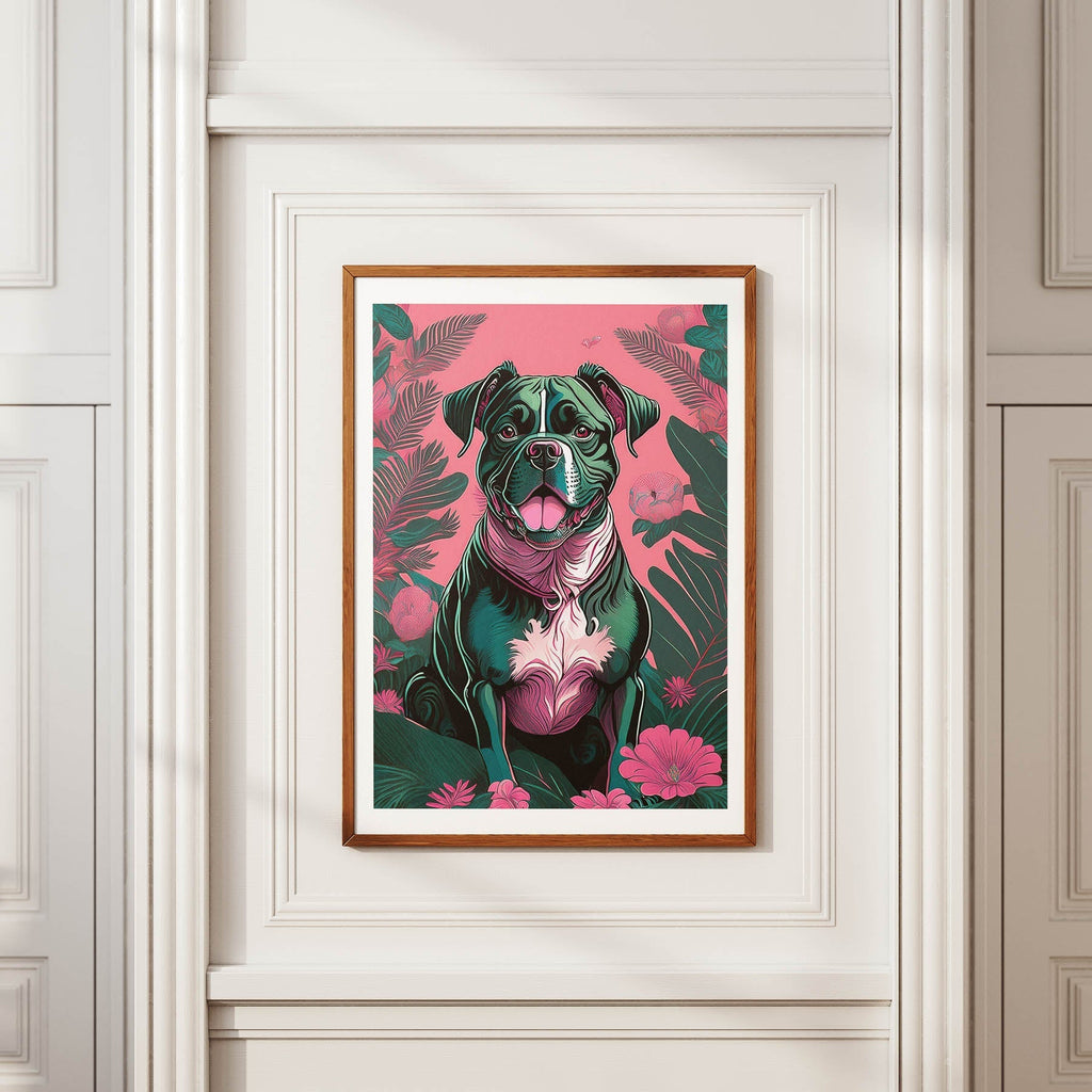 Boxer Flowery Dog image 3