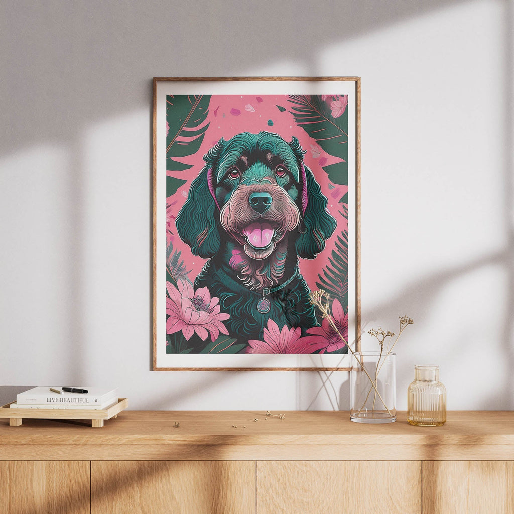 Cavoodle Flowery Dog image 8