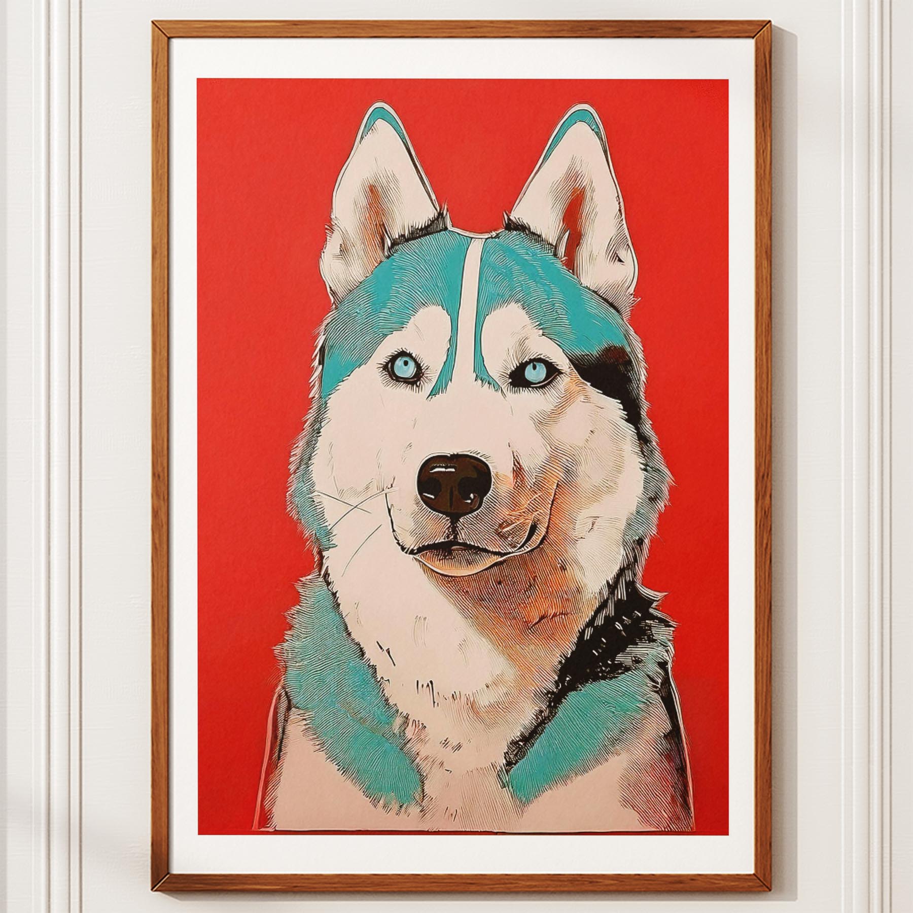 Siberian Husky Red Dog Series image 10